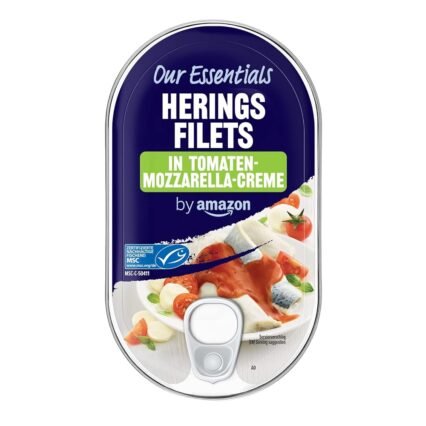 by Amazon MSC Heringsfilets in Tomaten-Mozzarella-Crème, 200g (1er-Pack)