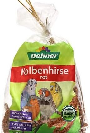 Dehner Vogelfutter, Kolbenhirse, rot, 500 g