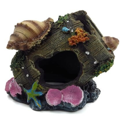 DEZP 1 PCS aquarium deko aquarium höhle aquarium deko höhle wassertiere höhle aquarium aquarium-versteck felsenhöhle für Fische Garnelen Verstecken Aquarium