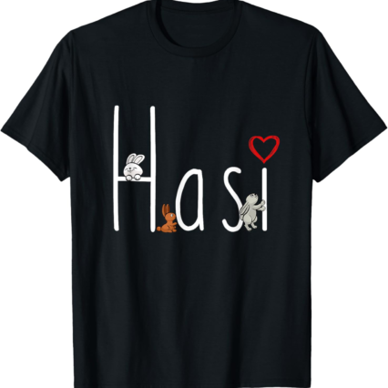 Hasi Kaninchen mit Herz Hasen Pulli Häschen Hasi T-Shirt