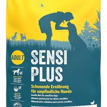 JOSERA SensiPlus (1 x 12,5 kg) | Hundefutter mit Ente für empfindliche Hunde | Super Premium Trockenfutter für ausgewachsene Hunde | 1er Pack