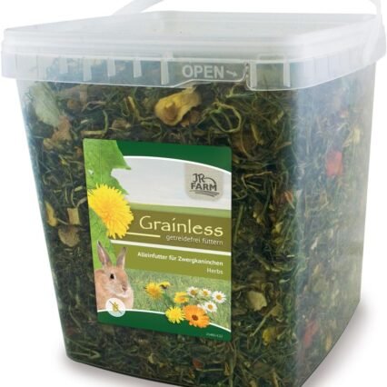 JR FARM Grainless Herbs Zwergkaninchen 5l Eimer=1 kg