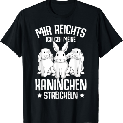 Kaninchen Hasen Liebe Süßer Hase Haustier Ostern T-Shirt