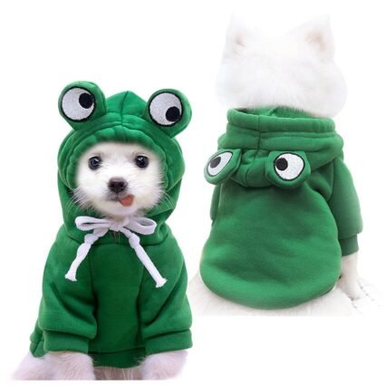 Kapuzen Haustier Kleidung Hundepullover - Hunde Hoodie Hund Katze Kleidung Niedlichen Warme Bekleidung Fleece Sweater Hundepullover Baumwolljacke Shirt XS/S/M