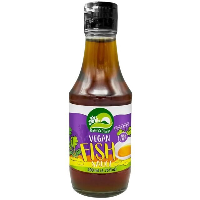 Nature's Charm vegane Fischsauce, zum Würzen und Verfeinern, 1 x 200 ml