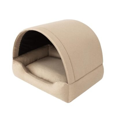 Sales Core Hundehütte Indoor - Hundehaus für Drinnen, Hundehöhle für Hunde und Katze - Dauerhaft, Gemütlich, Leicht zu Reinigen, Bequem, Geräumig, Stilvoll Hundesofa, Sicher