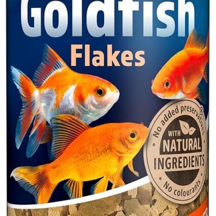 Tetra Goldfish Flakes - Flocken-Fischfutter für alle Goldfische und andere Kaltwasserfische, 1 L Dose