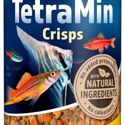 TetraMin Crisps - Fischfutter für alle Zierfische, nährstoffreiche Mischung für gesunde Fische und klares Wasser, 500 ml Dose