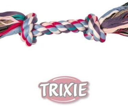 TRIXIE Spieltau 26 cm in pink - für Hunde - Baumwolle/Polyester - 3272