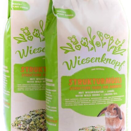 Wiesenknopf Kaninchenfutter Strukturmüsli 15kg